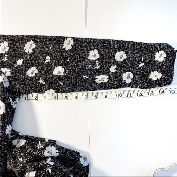 New! J Crew Long Sleeve Printed Tie Neck Dress - Picture 10 of 10